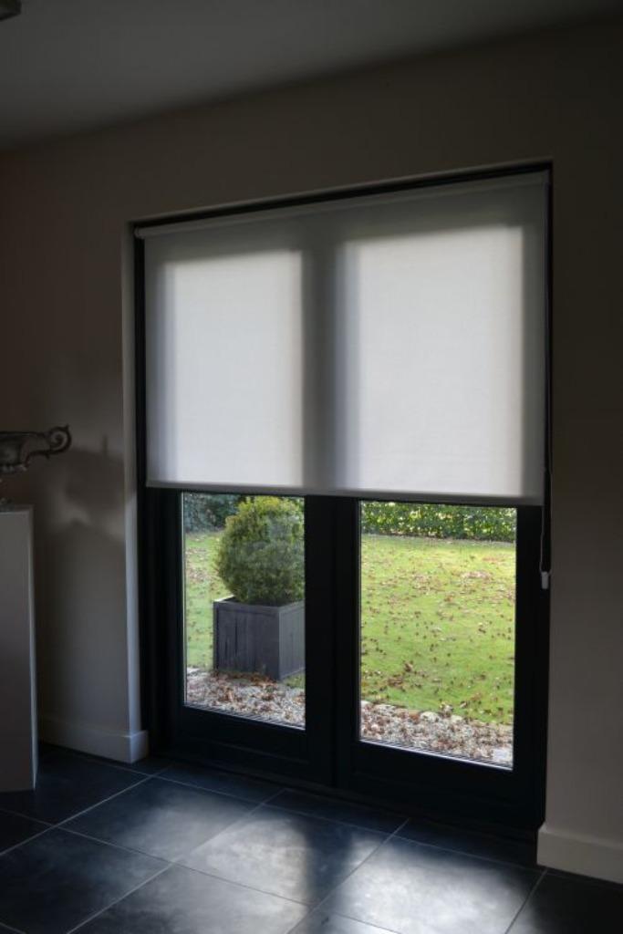 Rolgordijn wit 143x250. Nieuw!, Huis en Inrichting, Stoffering | Gordijnen en Lamellen, Nieuw, 150 tot 200 cm, 150 tot 200 cm