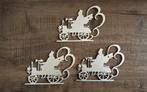 Vintage Auto Decoraties - Set van 3, Ophalen of Verzenden