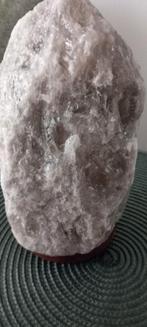 Himalaya zoutsteen lamp grijs, Huis en Inrichting, Ophalen
