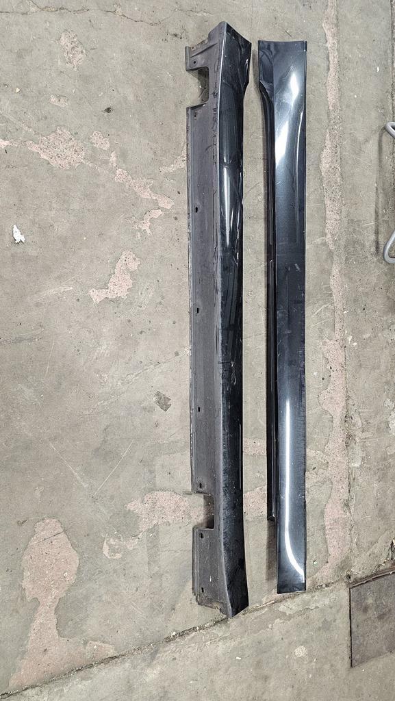 Set 0riginele sideskirts dorpel lijsten BMW E60 LCi E61 5177, Auto-onderdelen, Carrosserie en Plaatwerk, Bumper, BMW, Gebruikt