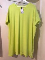 H&M neon geel gif groen t-shirt top jurk lang model, Kleding | Dames, H&M, Verzenden, Geel, Nieuw