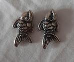 Trollbeads zilveren oorhangers karper vis, Nieuw, Ophalen of Verzenden, Trollbeads, 1 bedel