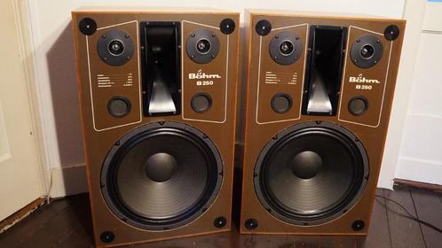 Mooie zware Böhm B250 luidsprekers, Audio, Tv en Foto, Luidsprekers, Gebruikt, Overige typen, 120 watt of meer, Overige merken