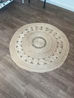 Rieten mat rond 110cm, Ophalen of Verzenden, Zo goed als nieuw, Rond, 100 tot 150 cm