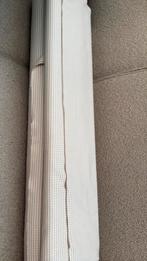 Jersey small check 6x2 rib sand white ca. 10 meter, 120 cm of meer, Ophalen of Verzenden, Katoen, Nieuw