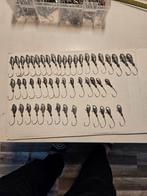 50 Zeebaars jigkoppen - mix 10-14-17-21 graam, Ophalen of Verzenden, Gebruikt, Haak