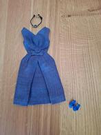 Vintage Barbie Campus Belle; Silk Shantung jurk # 1398*1964, Ophalen of Verzenden, Zo goed als nieuw, Kleertjes