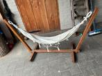 Baby hangmat met standaard, Tuin en Terras, Hangmatten, Ophalen, Zo goed als nieuw, Eenpersoons, Met standaard