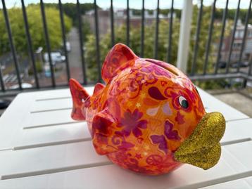 Spaarpot – Fish Kelly (M) – Kleurrijk, Uniek Nieuw! €24 beschikbaar voor biedingen