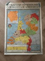 Vintage poster/kaart, Ophalen of Verzenden, Gebruikt, A1 t/m A3, Overige onderwerpen