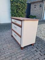 Vintage dressoir/ladekast, Huis en Inrichting, Kasten | Ladekasten, Ophalen, Gebruikt, 50 tot 100 cm, 3 of 4 laden