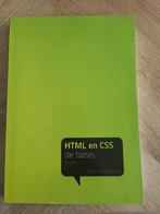 HTML en CSS de basis 9789043024013, Zo goed als nieuw, Internet of Webdesign, Ophalen