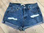 Spijker korte broek maat 34 (jeans maat 27), Kleding | Dames, Blauw, Ophalen of Verzenden, W27 (confectie 34) of kleiner, Zo goed als nieuw