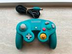 Originele Nintendo GameCube Controller Emerald Blue / Blauw, Spelcomputers en Games, Games | Nintendo GameCube, Ophalen of Verzenden