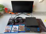 Playstation 4 setup met games en toetsenbord en muis, Met games, Ophalen of Verzenden, Zo goed als nieuw, Met 1 controller
