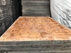 Actie!!Goedkope steenschotten geperst hardhout foto 1-4, Doe-het-zelf en Verbouw, Hout en Planken, Ophalen of Verzenden, Zo goed als nieuw