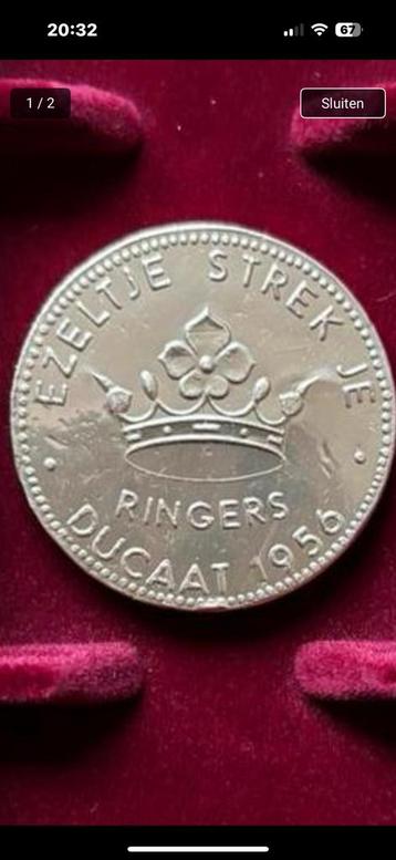 Efteling Ringers Choco Dukaat 1956 GERESERVEERD VOOR HANS!!! beschikbaar voor biedingen