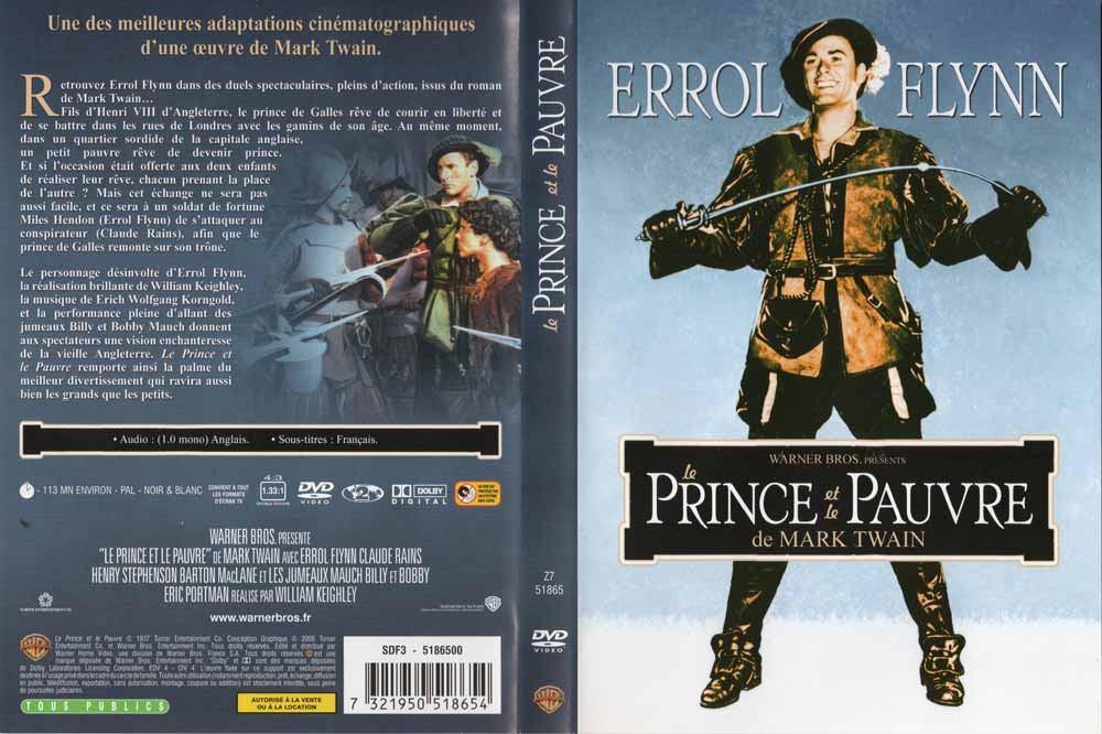 The Prince and the Pauper 1937 met Errol Flynn,, Alle leeftijden, Ophalen of Verzenden, 1980 tot heden, Zo goed als nieuw