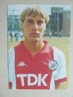 Spelerskaart.  Johnny.v.t.Schip. Ajax. 1985/1986, Verzamelen, Ophalen of Verzenden, Gebruikt, Ajax, Spelerskaart