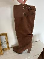 Prachtige suede laarzen, Kleding | Dames, Hoge laarzen, Bruin, Zara, Ophalen of Verzenden