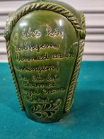 Fles vintage met tekst groen, Ophalen of Verzenden
