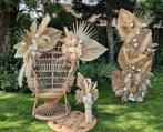 Bloemen decoratie bruiloft droogbloemen bohemian, Ophalen, Zo goed als nieuw, Versiering, Geboorte of Huwelijk