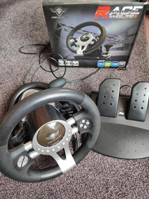 Race Wheel Pro 2, Spelcomputers en Games, Spelcomputers | Sony PlayStation Consoles | Accessoires, Zo goed als nieuw, PlayStation 3