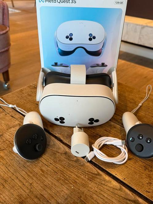 META QUEST 3S - 128GB - amper gebruikt, Spelcomputers en Games, Virtual Reality, Gebruikt, Overige platformen, VR-bril, Ophalen
