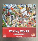 Puzzel van Goliath, Wacky World, Amusement Park 1000 stukjes, Hobby en Vrije tijd, Denksport en Puzzels, Ophalen of Verzenden