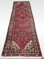 Handgeknoopt Perzisch wol tapijt loper Hamadan 107x307cm, Gebruikt, Perzisch Iraans Hamadan handmade, 100 tot 150 cm, .