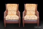 Set bergere fauteuils, 75 tot 100 cm, Zo goed als nieuw, 50 tot 75 cm, Ophalen