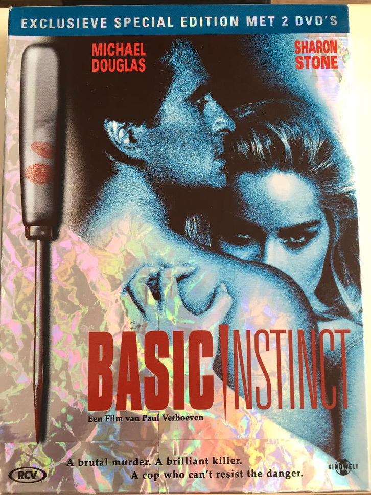 Basic Instinct S.E. 2 disc, Cd's en Dvd's, Dvd's | Thrillers en Misdaad, Zo goed als nieuw, Maffia en Misdaad, Vanaf 16 jaar, Ophalen of Verzenden