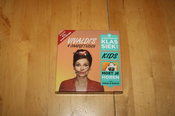 Aangenaam klassiek kids Vivaldi's 4 jaargetijden 2cd, Cd's en Dvd's, Cd's | Kinderen en Jeugd, Zo goed als nieuw, 6 tot 9 jaar
