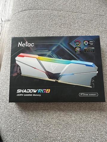 Netac Shadow RGB 2x8 GB DDR5 4800 Mhz GAMING RAM beschikbaar voor biedingen