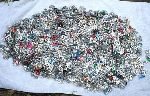 LIPJES van BLIKJES, Treklipjes, Duizenden.. stuks, Hobby en Vrije tijd, Knutselen, Nieuw, Materiaal, Ophalen of Verzenden