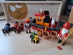 Playmobil Sint en pieten met boot, Kinderen en Baby's, Speelgoed | Playmobil, Ophalen of Verzenden, Gebruikt