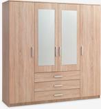 Kledingkast Vellerup JYSK 200x200 licht eiken, Huis en Inrichting, Eikenhout, 200 cm of meer, Zo goed als nieuw, 200 cm of meer