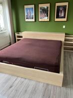 Litsjumeaux met elektrische bodem, Huis en Inrichting, Slaapkamer | Bedden, Ophalen, Gebruikt, Tweepersoons, 180 cm