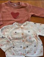 Vest + trui mt 68 meisje vestje 2 stuks, Kinderen en Baby's, Babykleding | Maat 62, Meisje, Ophalen of Verzenden, Zo goed als nieuw