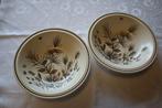 2 vintage retro borden schalen W.H. Grindley Pinewood, Ophalen of Verzenden, Huis en Inrichting