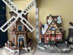 Kerst molen en huis, Diversen, Kerst, Ophalen of Verzenden, Gebruikt