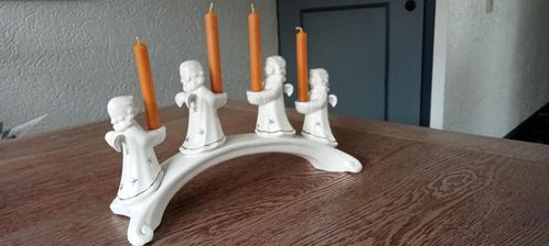 Goebel Kerst engeltjes kaarsenstandaard, Verzamelen, Overige Verzamelen, Zo goed als nieuw, Ophalen of Verzenden