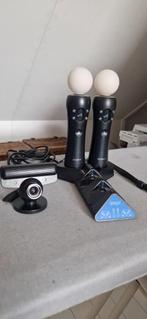 PS3 Move Controllers met standaard & Camera, Spelcomputers en Games, Spelcomputers | Sony PlayStation Consoles | Accessoires, Gebruikt