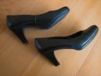 Chique zwart leren pumps PAUL GREEN 38-39 snazzeys, Kleding | Dames, Schoenen, Pumps, Verzenden, Zwart, Zo goed als nieuw