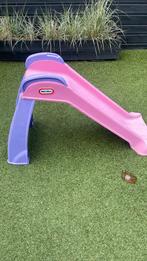 Roze met paarse glijbaan, Kinderen en Baby's, Speelgoed | Buiten | Speeltoestellen, Gebruikt, Glijbaan, Ophalen of Verzenden