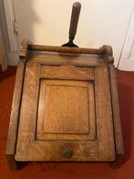 Antieke houten kolenkit, Antiek en Kunst, Ophalen