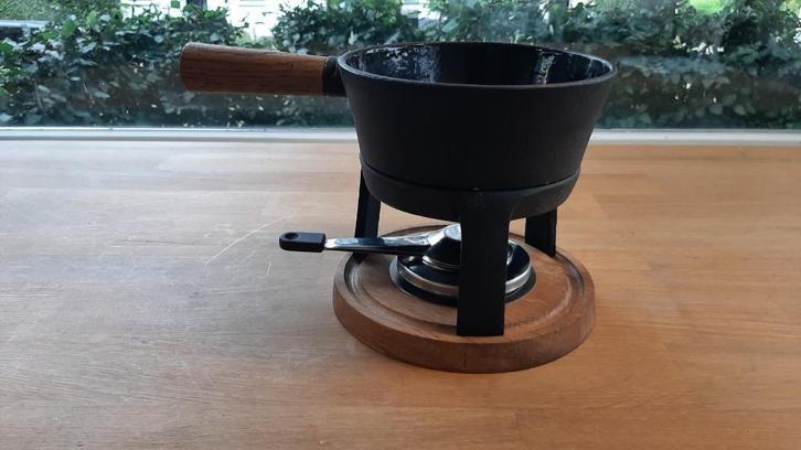 Fonduepan Boska Pro 1.2L, Huis en Inrichting, Keuken | Potten en Pannen, Gebruikt, Overige typen, Gietijzer, Ophalen of Verzenden