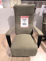 Relaxfauteuil, Ophalen, 75 tot 100 cm, Zo goed als nieuw, Stof