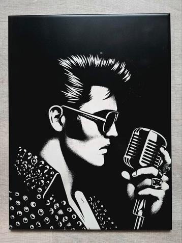 Elvis Presley wandtegel 25x33 cm beschikbaar voor biedingen