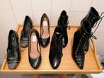 Zwarte dames schoenen, enkel- , korte  laarsjes Vanaf€ 35,00, W Nelly White label loki, Zwart, Ophalen of Verzenden, Zo goed als nieuw